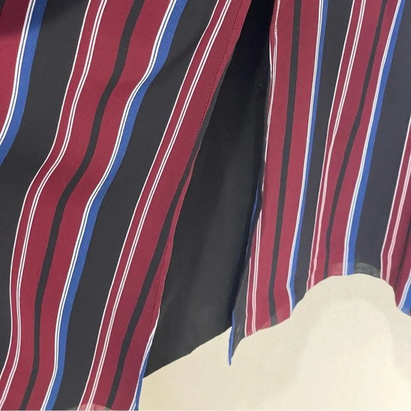 Madewell Wrap-Around Maxi Dress Stockdale Stripe‎ Boho Long Flowy Dress - Picture 6 of 11